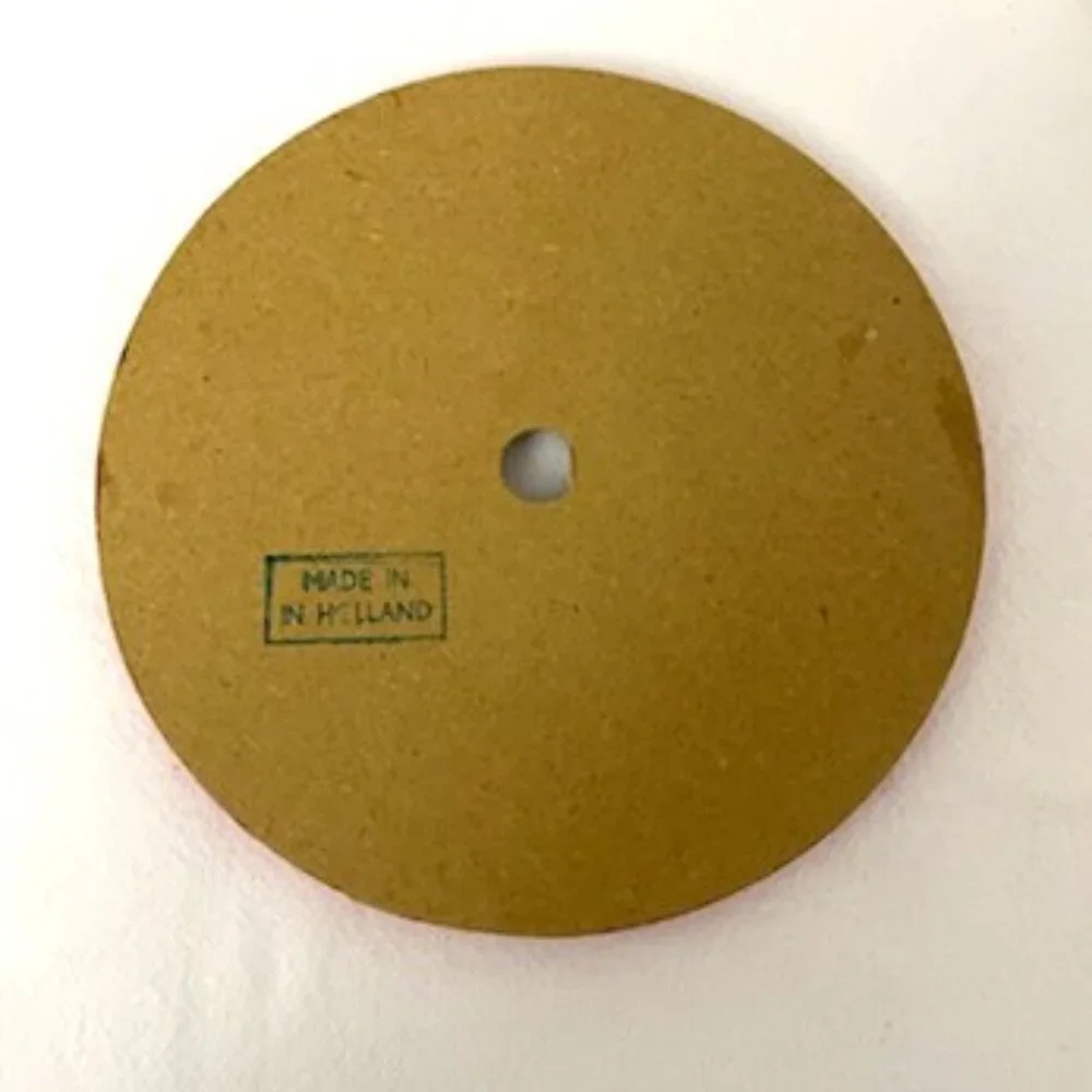 Vintage Simplex Wooden Puzzle 20 Pieces Round Made in Holland‎ Folk Art Scandi